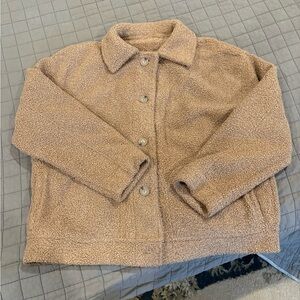 Amazon Tan Sherpa Coat